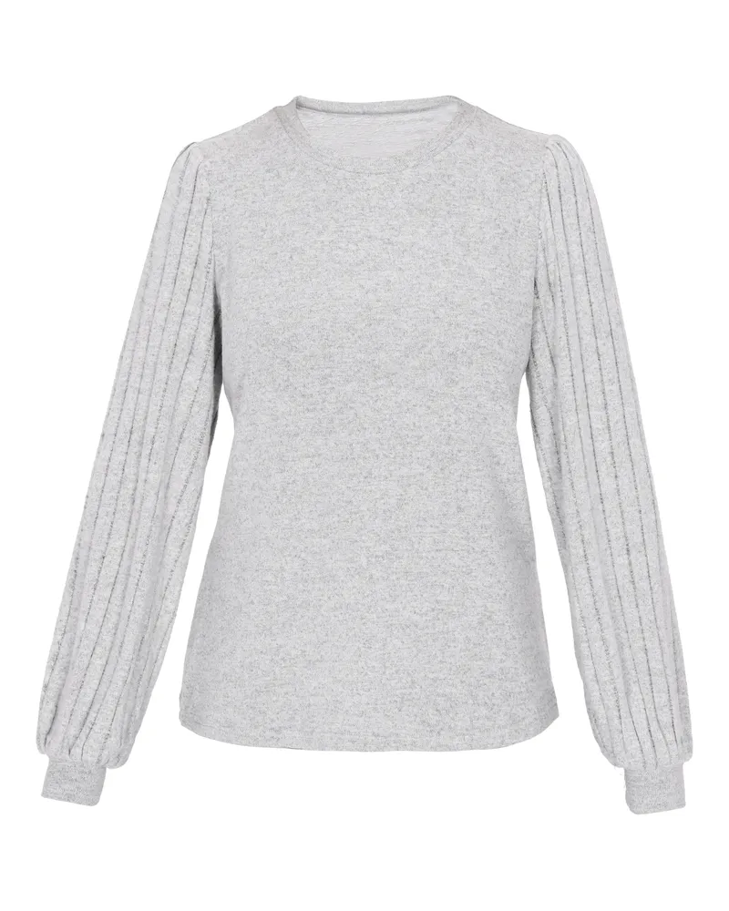 Usha Bluse Frauen grau Grau