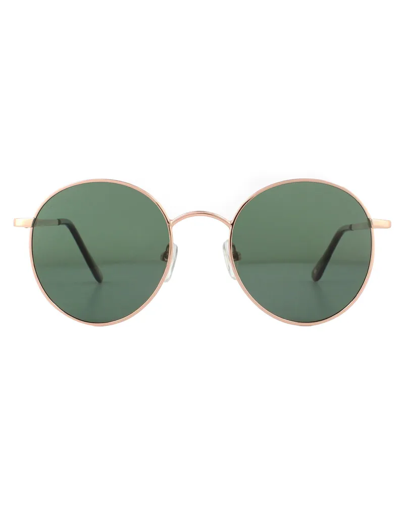 Montana Runde Unisex Rosa Gold G15 Grün Polarisierte Sonnenbrille Gold