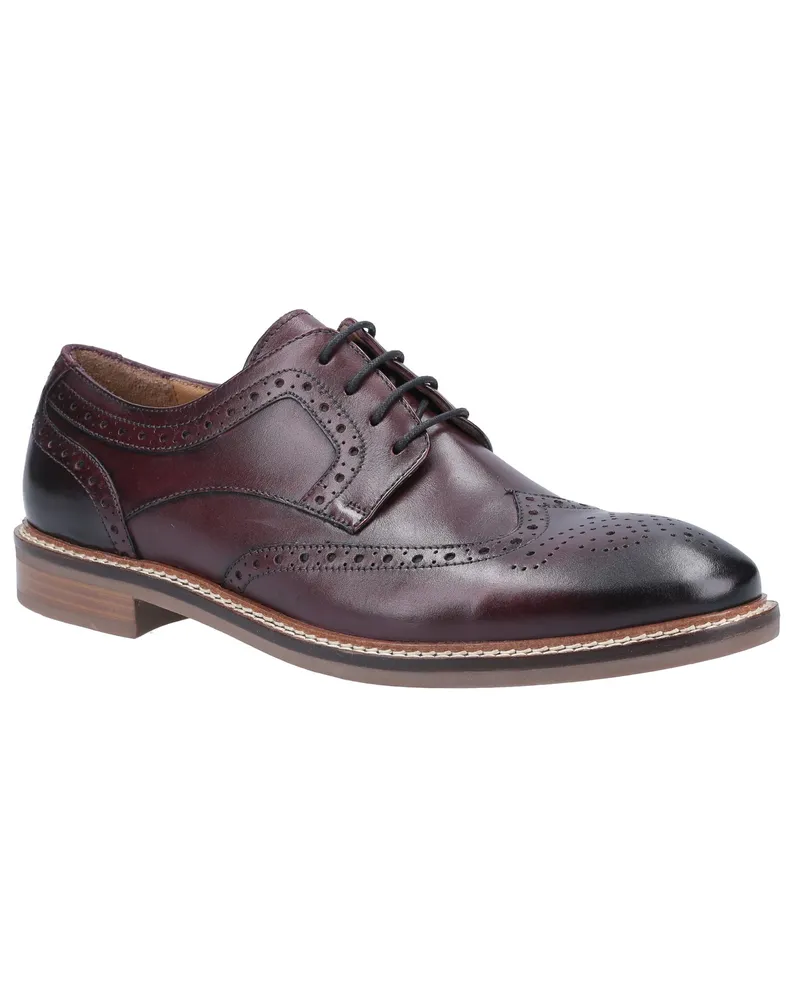 Hush Puppies Bryson Herren Schnürschuhe Bordeaux