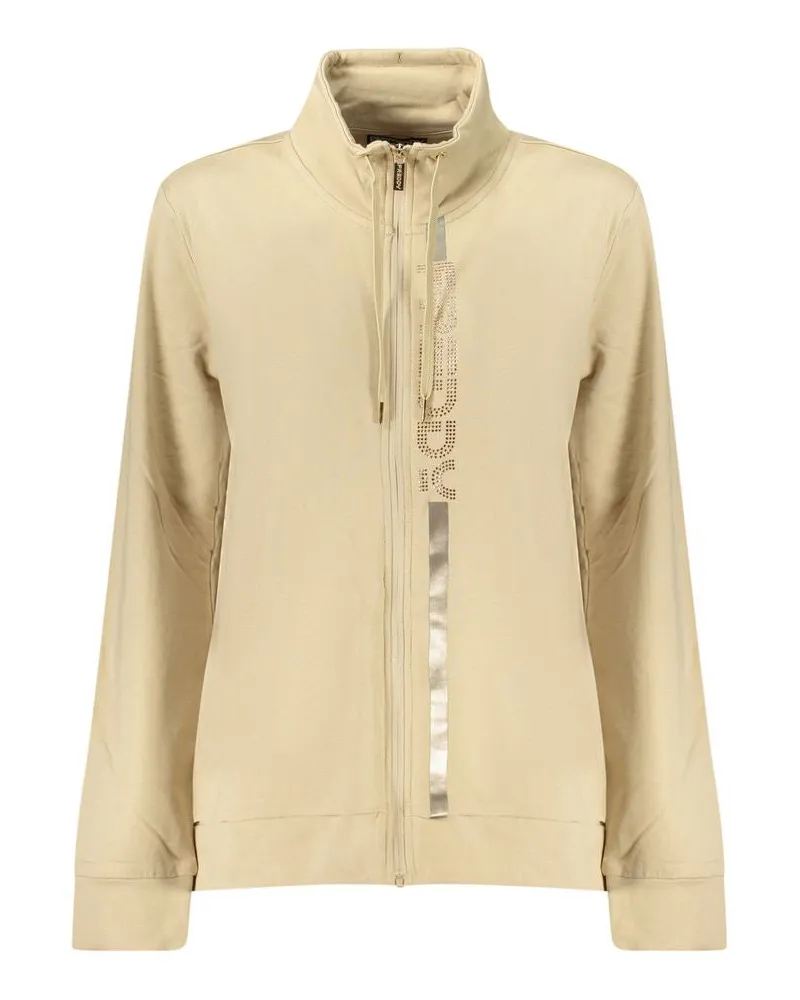 Freddy Beiges Baumwoll-Sweatshirt für Damen - Beige Beige