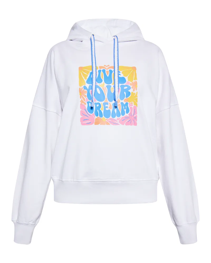 My Mo Kapuzenpullover Frauen weiss Weiß