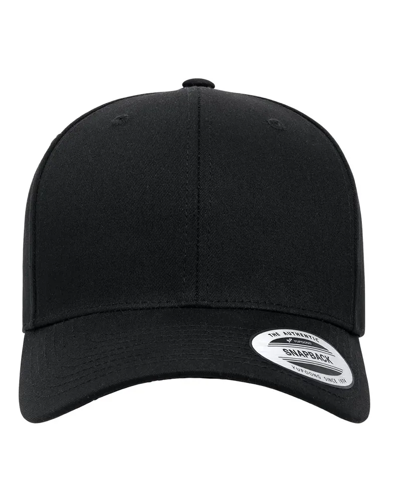 Flexfit Classic" Snapback Mütze (Schwarz Schwarz