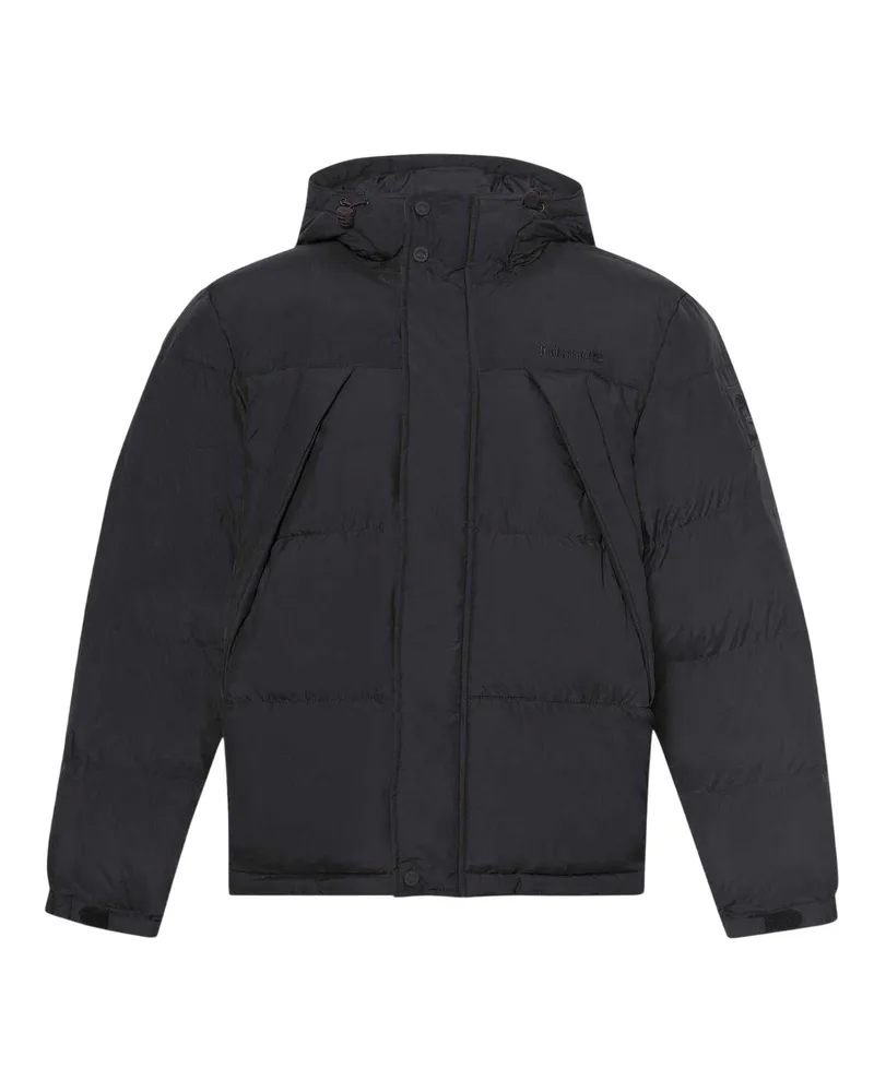 Timberland Steppjacke für Herren, mit Kapuze, wasserabweisend (Schwarz Schwarz