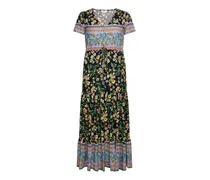 Sommerkleid Damen Marine Mehrfarbig