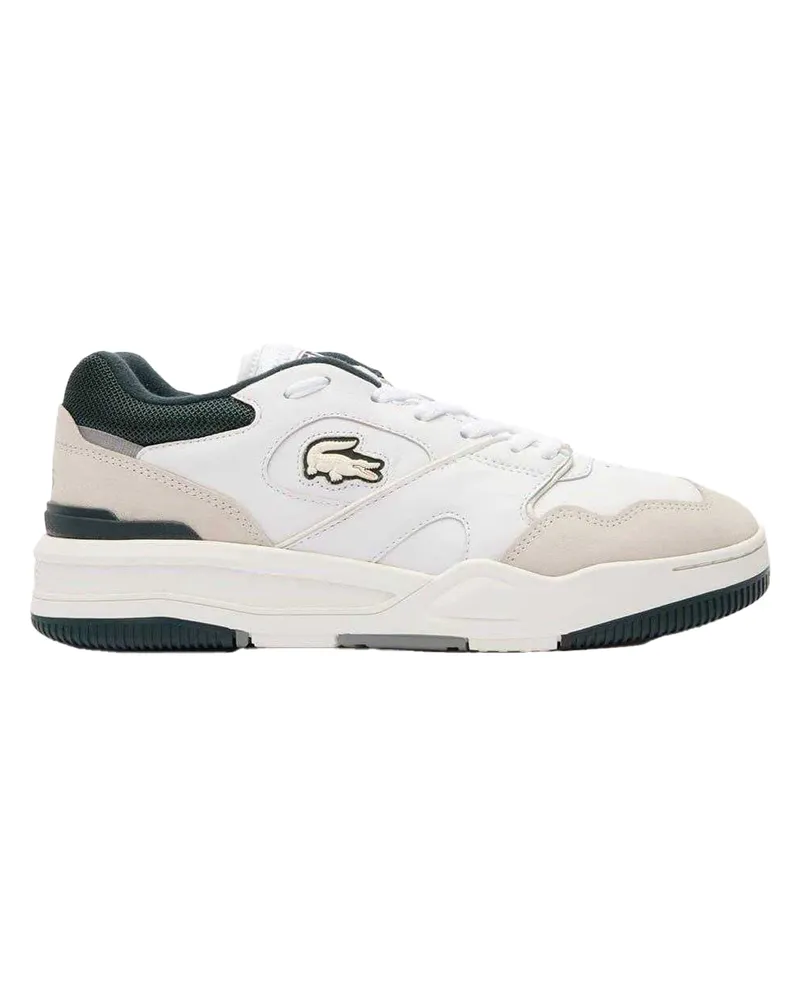 Lacoste Lineshot" Sneaker für Herren, Leder, Nicht abzeichnend (Weiß Weiß