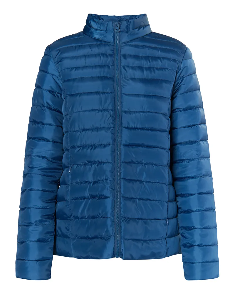 My Mo Leicht wattierte Jacke Damen Marine Marineblau