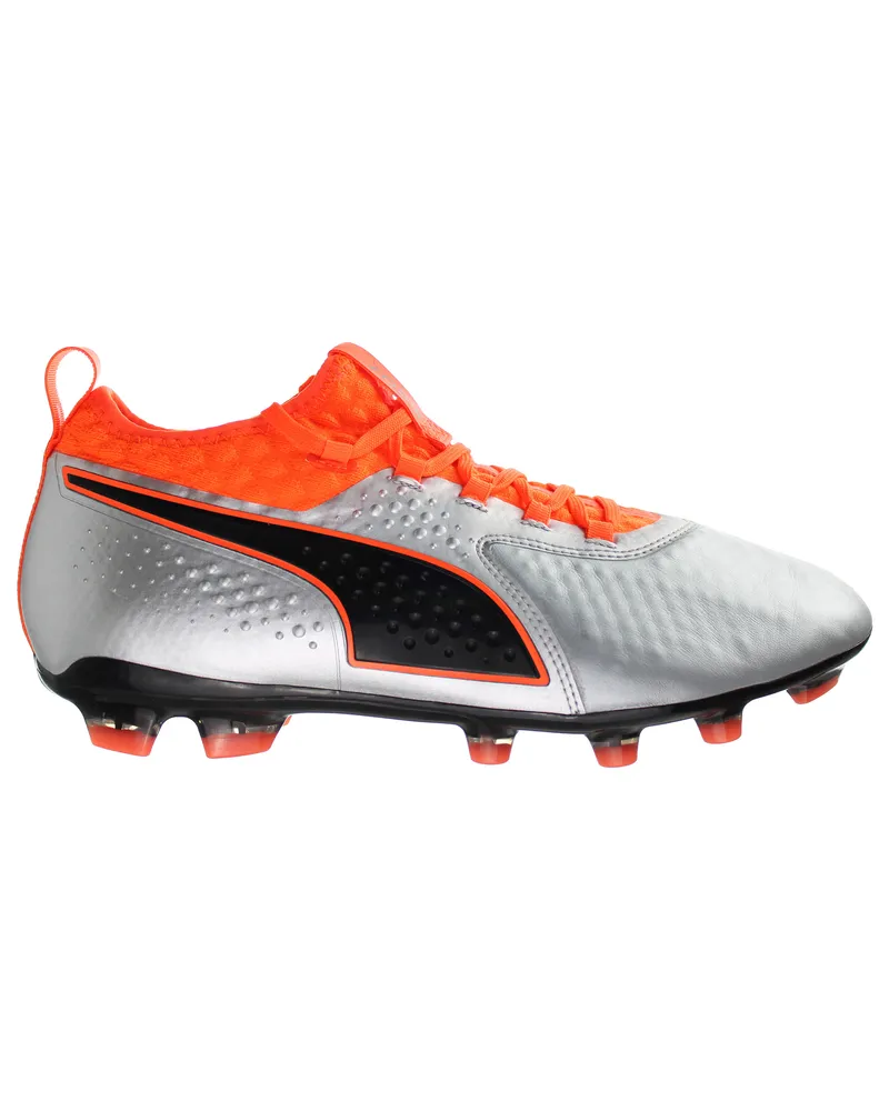 Puma One 2 Hg Silber Herren Fußballstiefel Silber