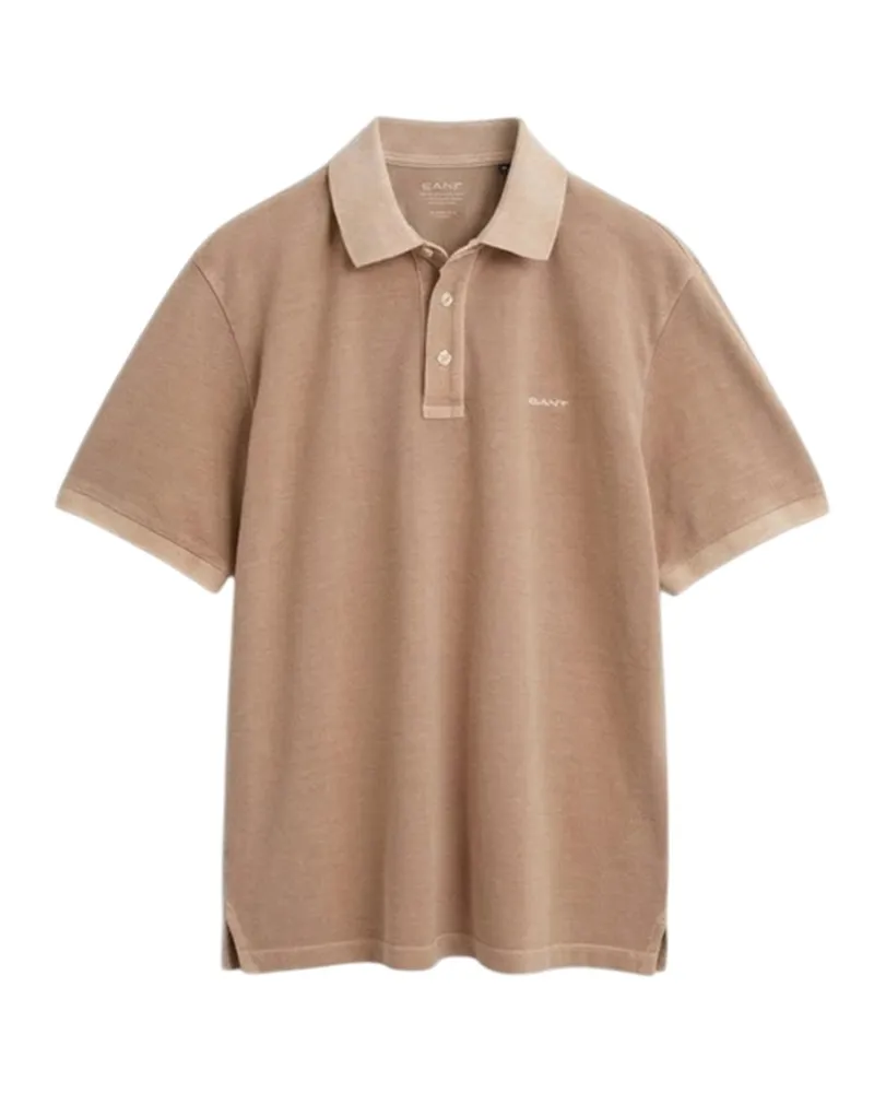 Gant Poloshirt für Herren, Sonne Verblasst, Piqué (Sand Sand