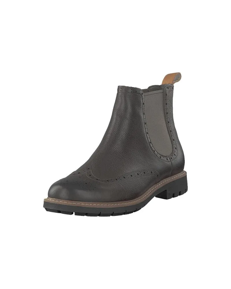 Clarks Batcombe Top Mens dunkelbraune Stiefel Braun