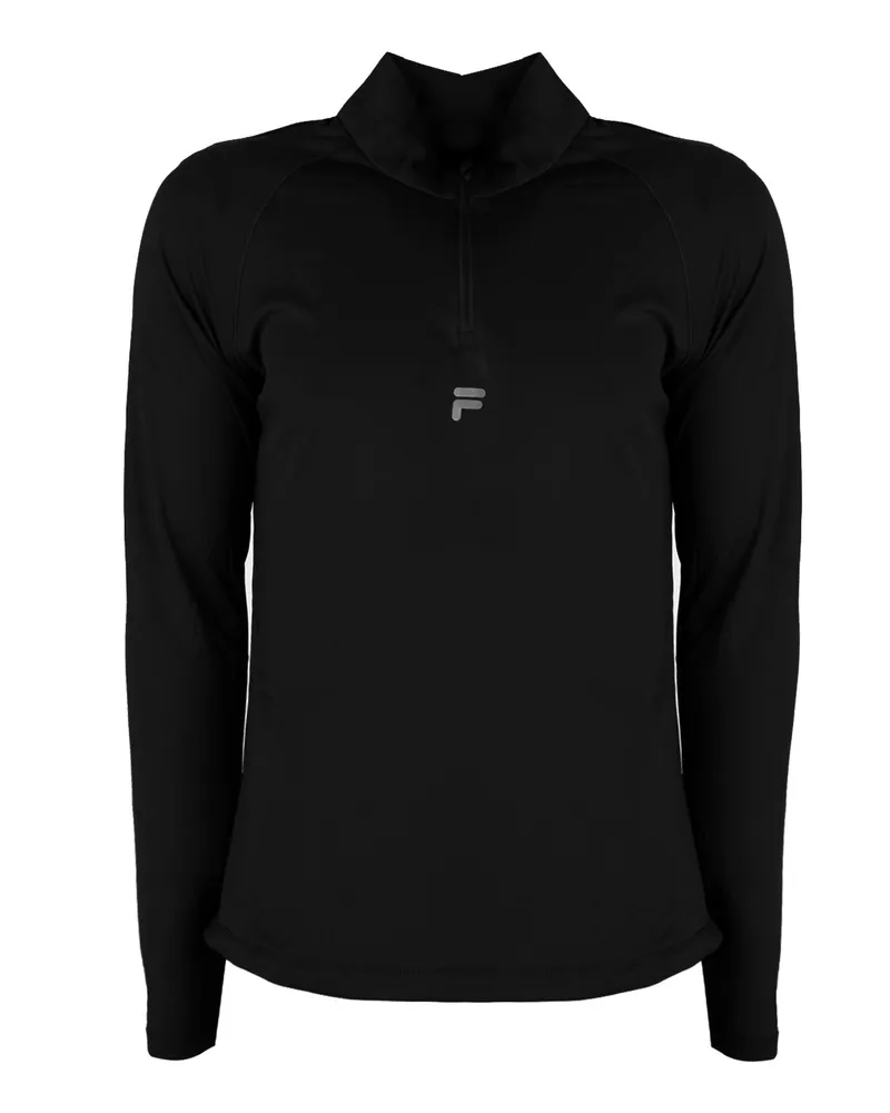 Fila Longsleeve Training Roye Herren schwarz Schwarz