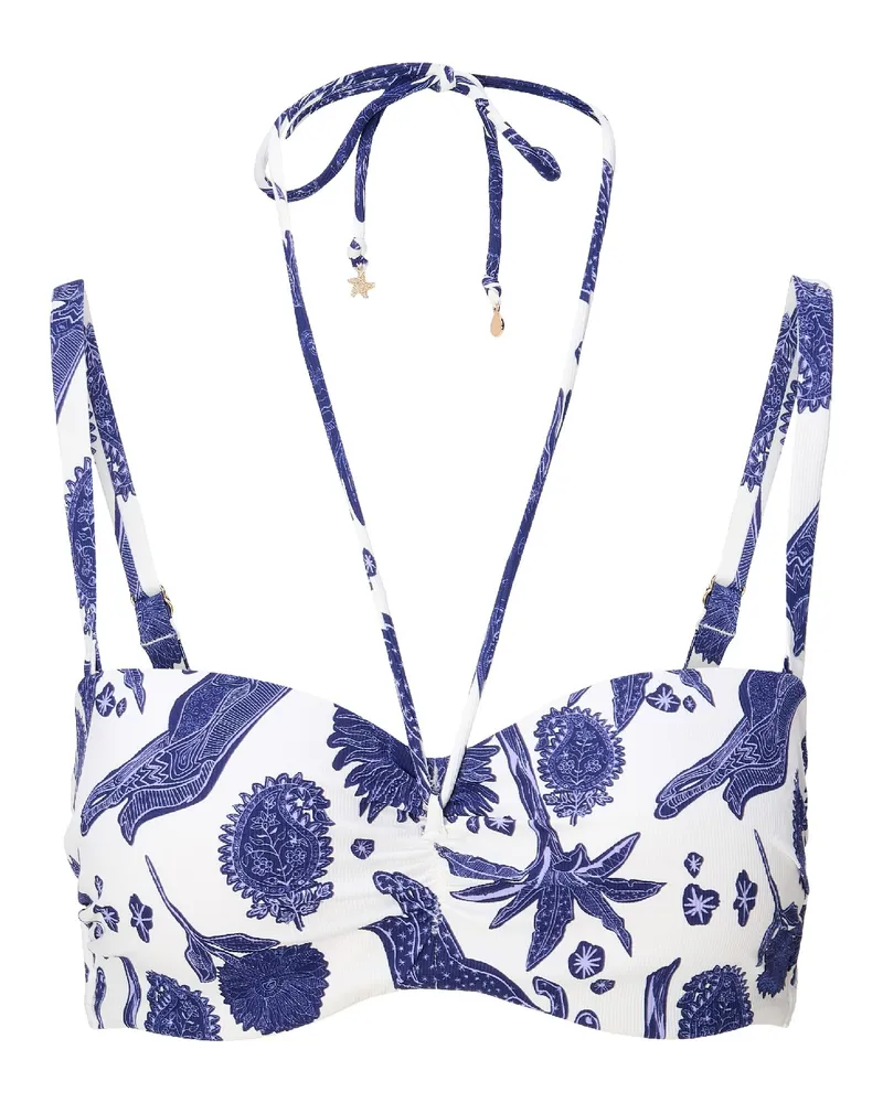 LingaDore Balconette Bikini top Blau
