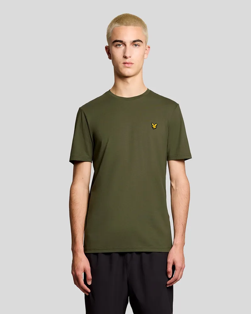 Lyle & Scott Sport-T-Shirt mit kurzen Ärmeln Grün