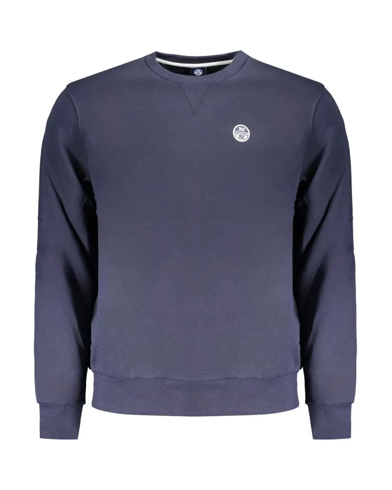 North Sails Rundhals Sweatshirt Klassischer Stil Dunkelblau