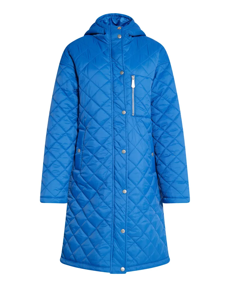 FAINA Leichter Steppmantel Damen blau Blau