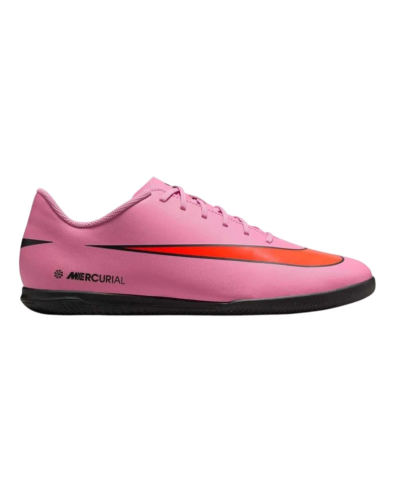 Nike Mercurial" Hallenfußballschuhe für Herren, Leder (Pink/Schwarz Rosa