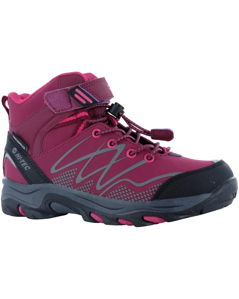 Hi-Tec Blackout Mid Kinderwanderschuhe Rosa