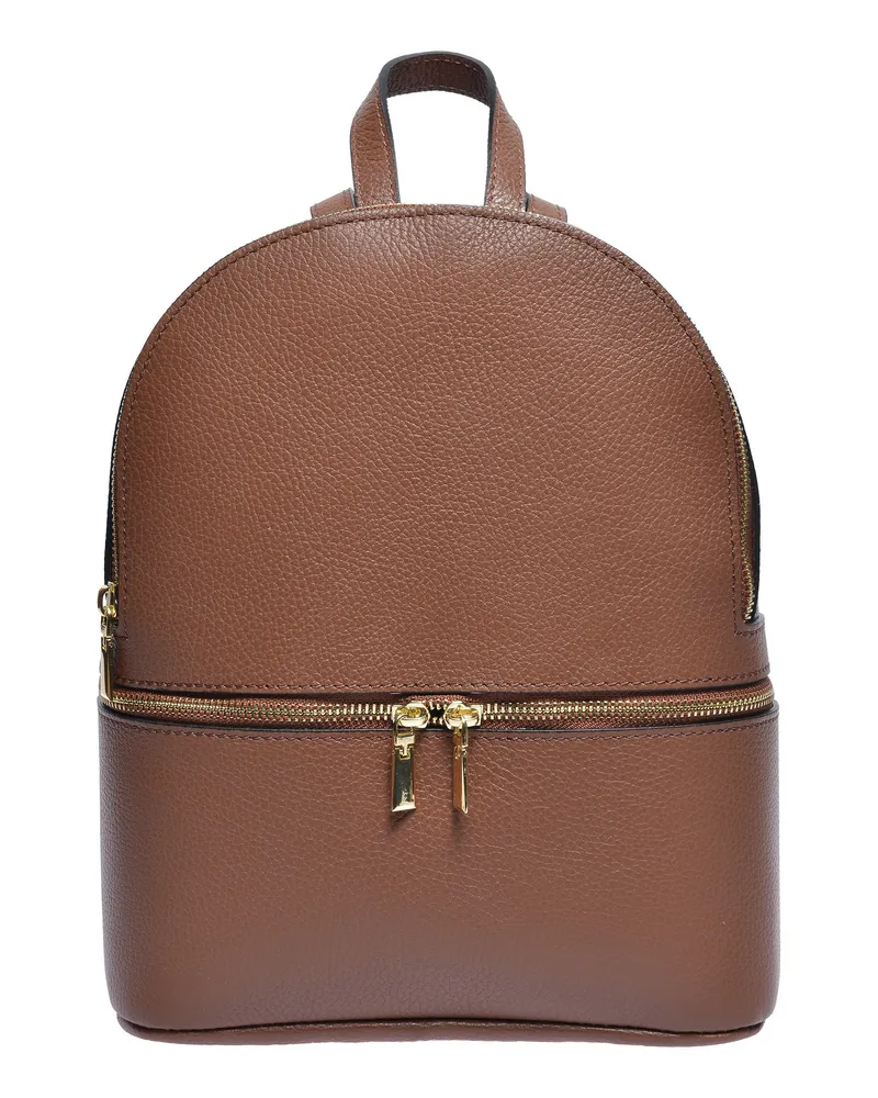 Isabella Rhea Kastanienbraun Rindsledertasche Dunkelbraun