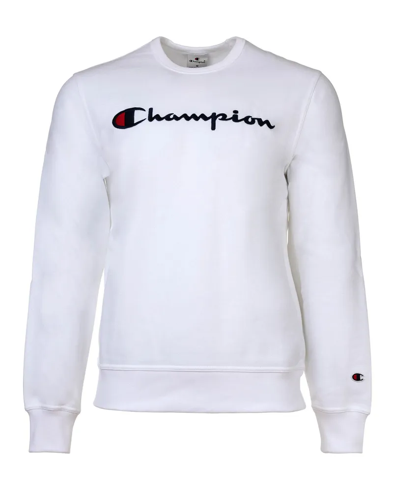 Champion Crewnneck Sweatshirt Weiß