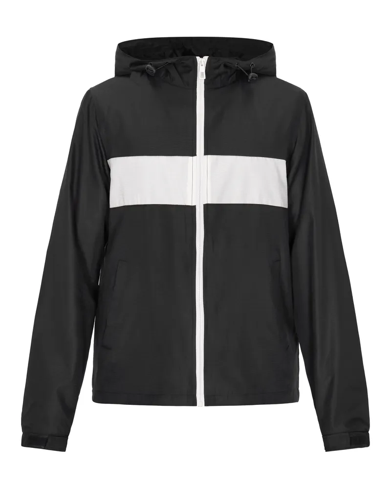 DreiMaster Jacke Männer schwarz weiss Schwarz
