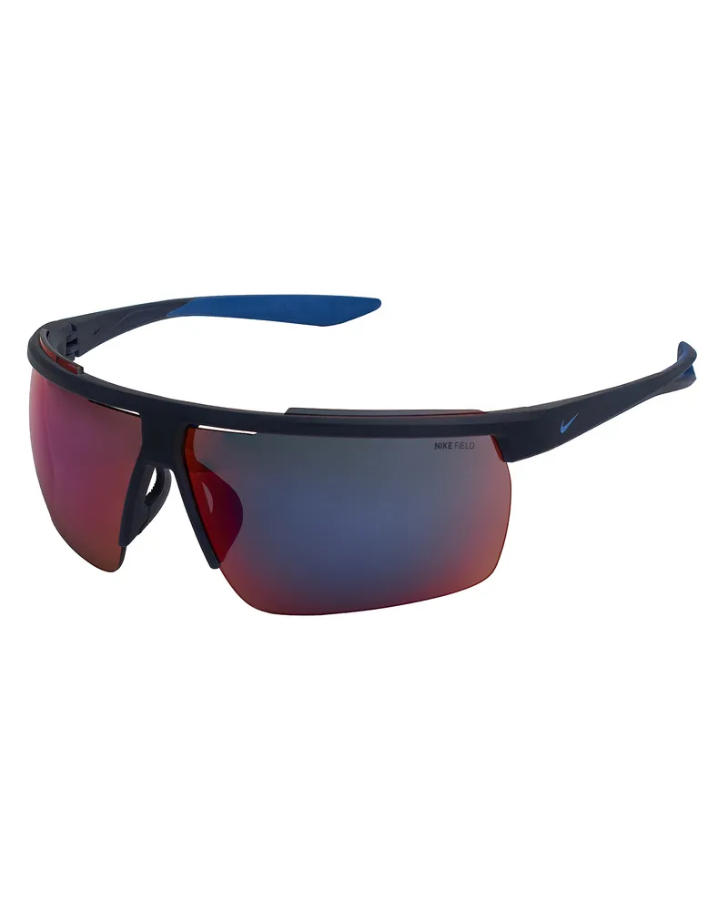 Nike Unisex Sport-Sonnenschutzbrille mit Wickeldesign CW4662 Grau