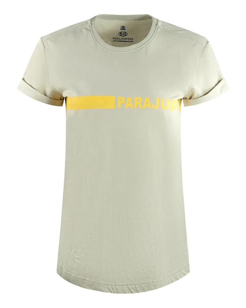 Parajumpers Space Tee Beige T-shirt Beige