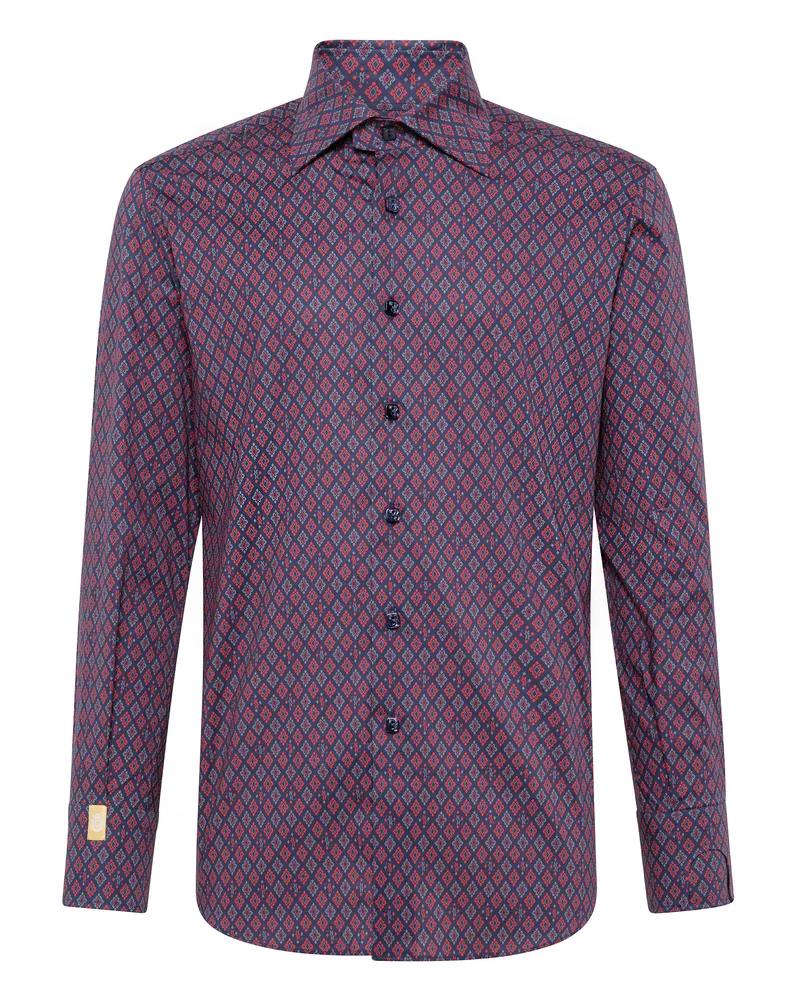 Billionaire Hemd Slim Fit Dunkelblau