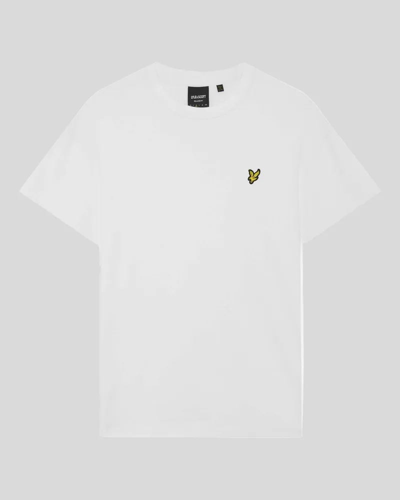 Lyle & Scott Ultraweiches T-Shirt Weiß