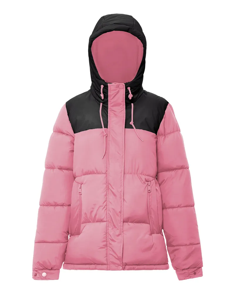 My Mo Wattierte Steppjacke - Rosé Rosé