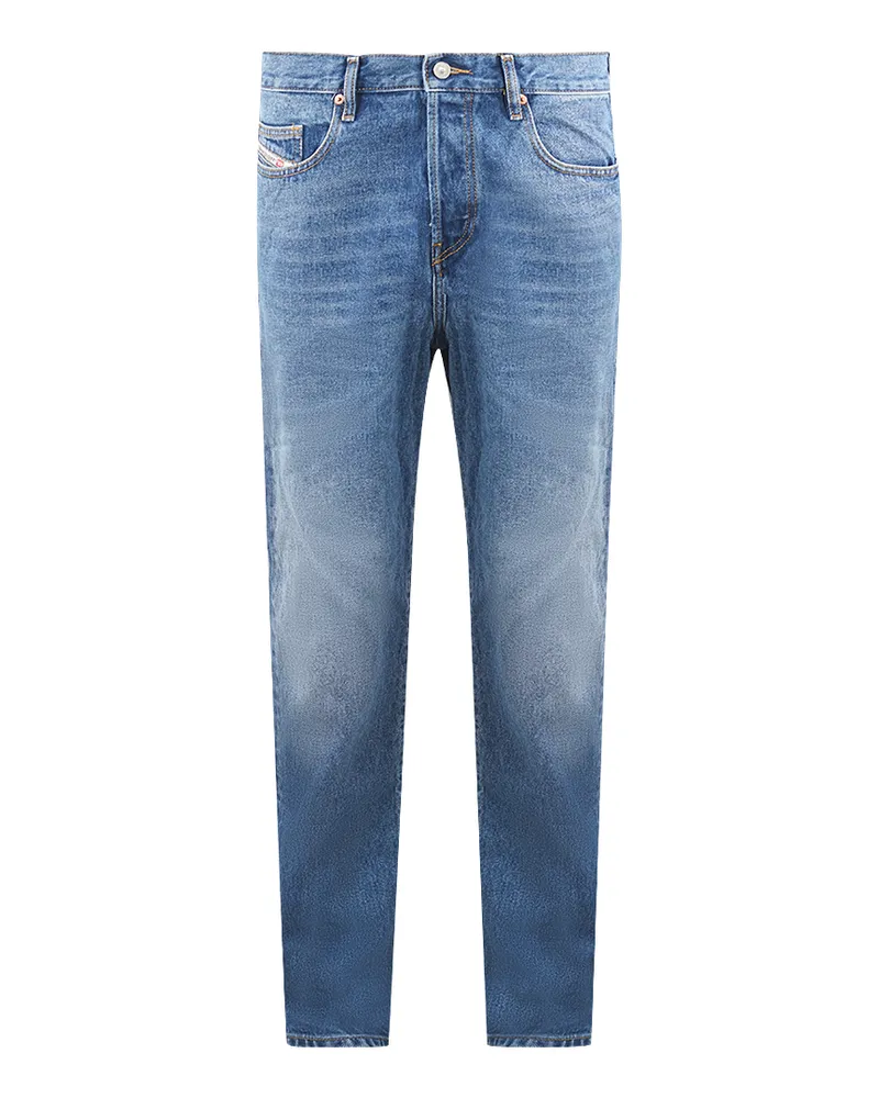Diesel D-Viker Straight Jeans für Herren aus Denim Blau