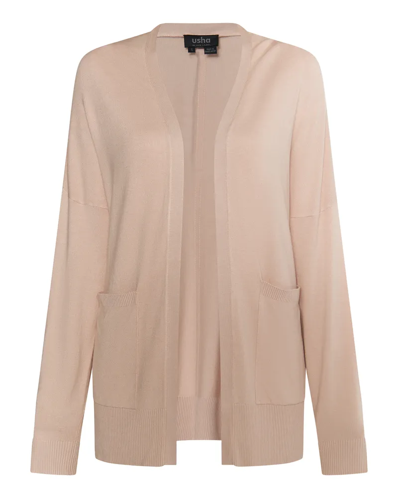 Usha Strickcardigan Damen rosa Rosé
