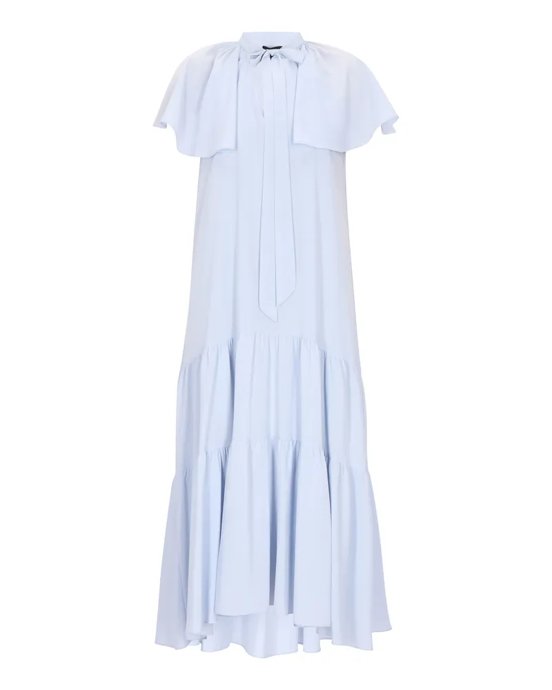 DreiMaster Kleid Frauen hellblau Beige