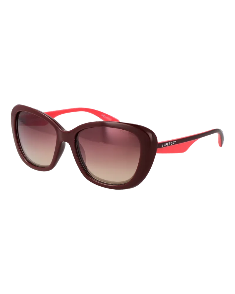 Superdry. Sonnenbrille SDS 5022 162 56 Bordeaux