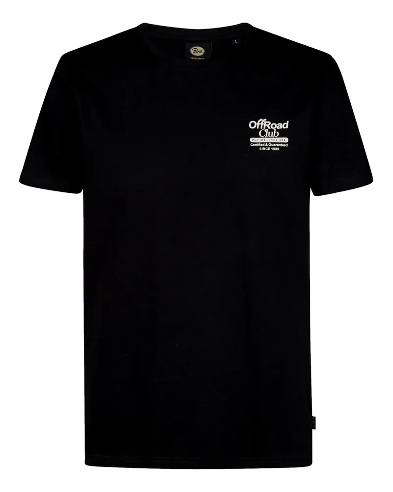 Petrol Industries T-Shirt Schwarz