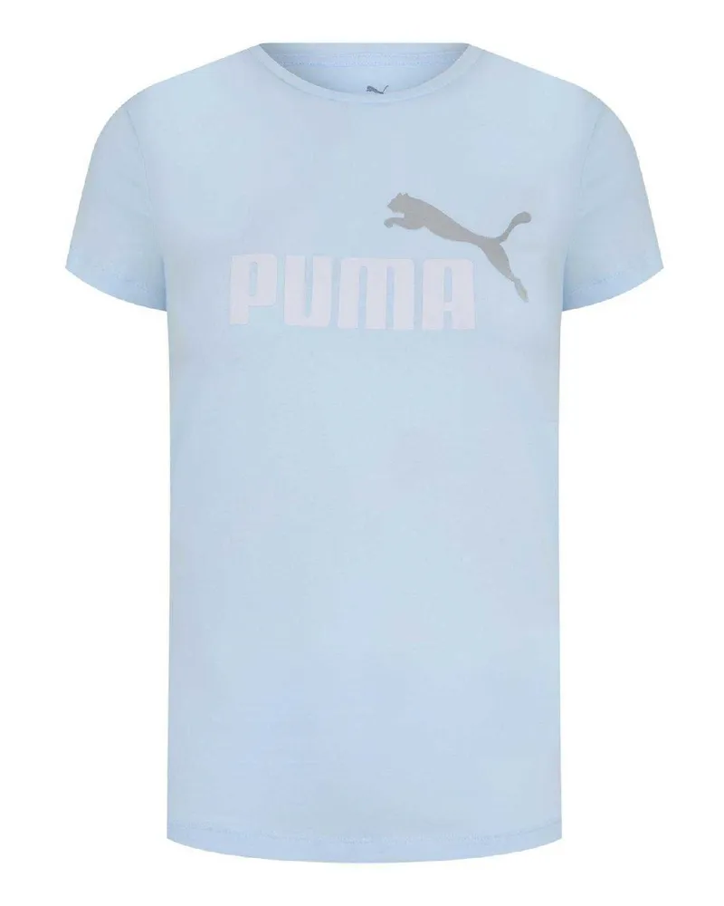 Puma T-Shirt für Damen, Regulär (Blau Blau