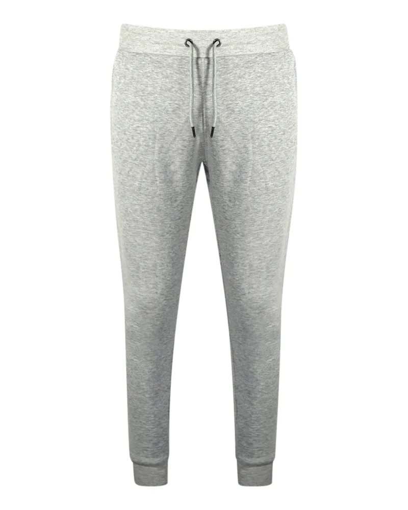 Roberto Cavalli Cavalli Class Print-Logo Graue Sweatpants Grau