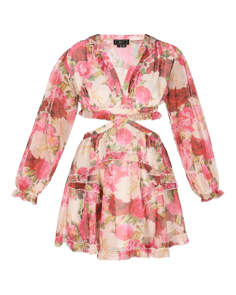 FAINA Kleid Damen Rosa Mehrfarbig Mehrfarbig