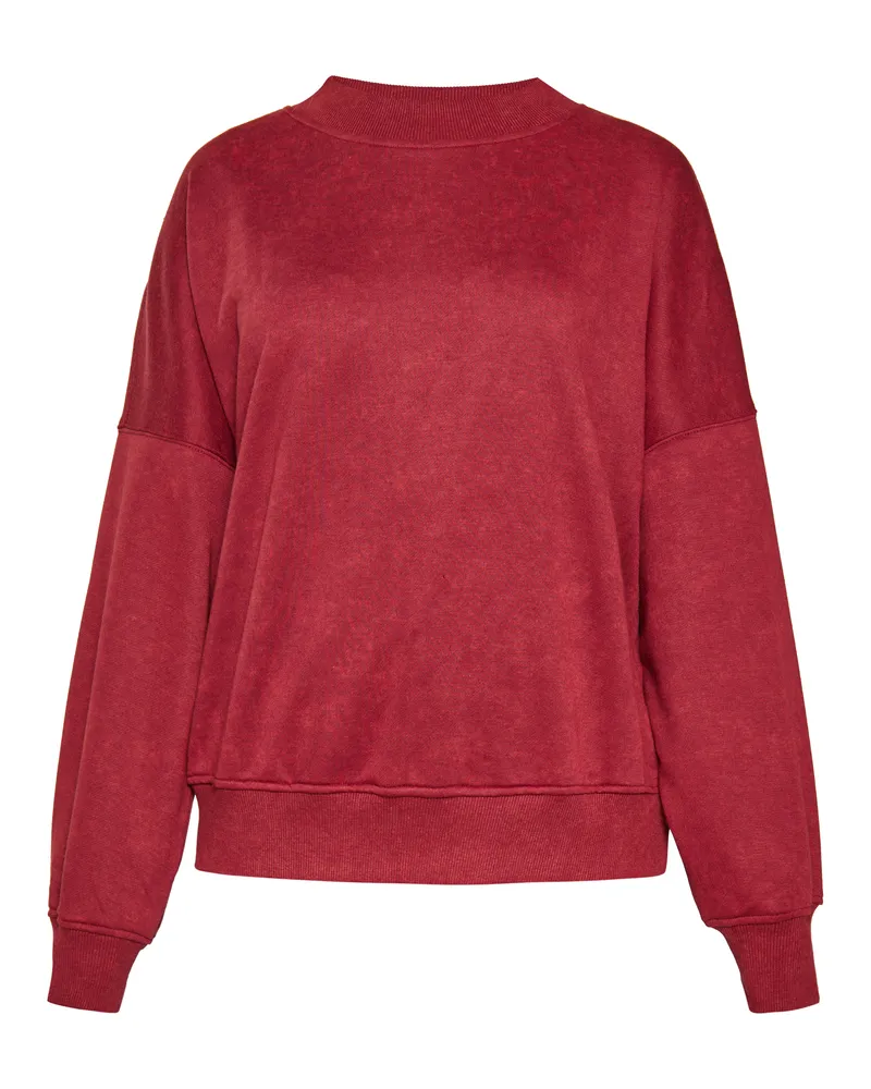 Usha Sweatshirt Frauen Burgund Bordeaux