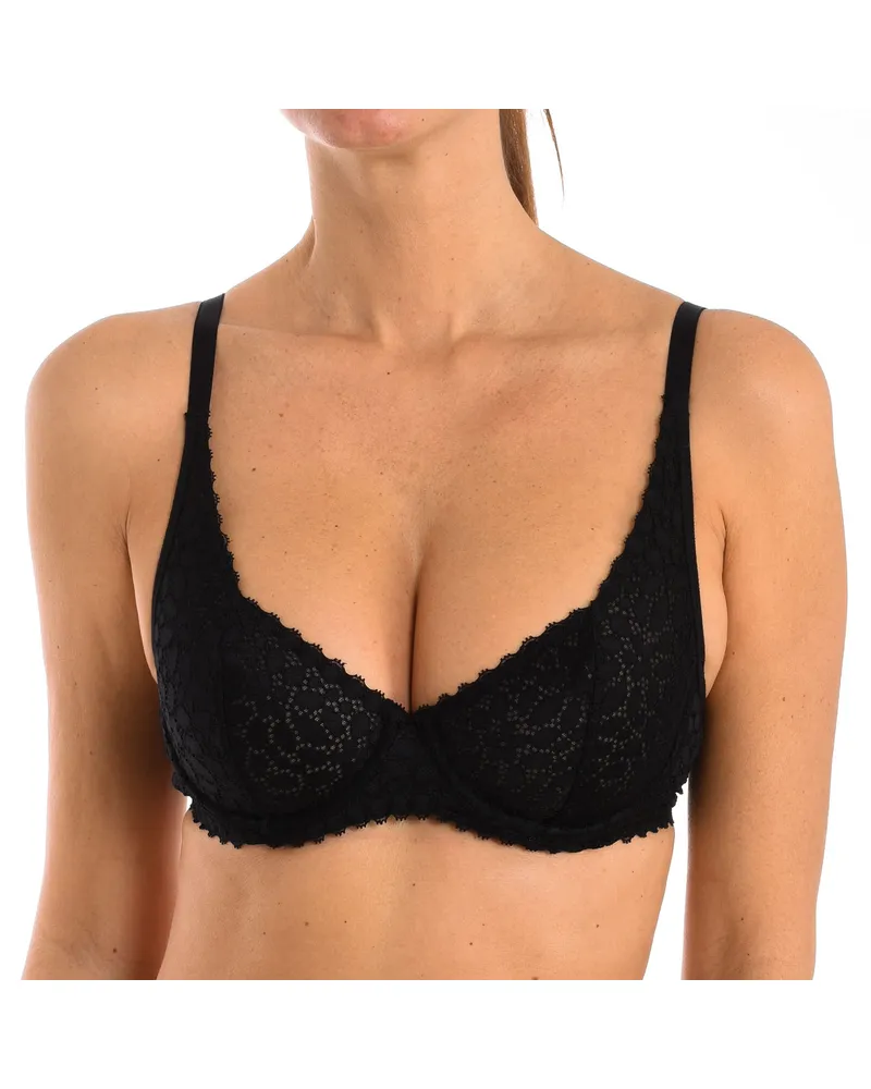 DIM Großzügiger 00DFE Damen-Bügel-BH Schwarz