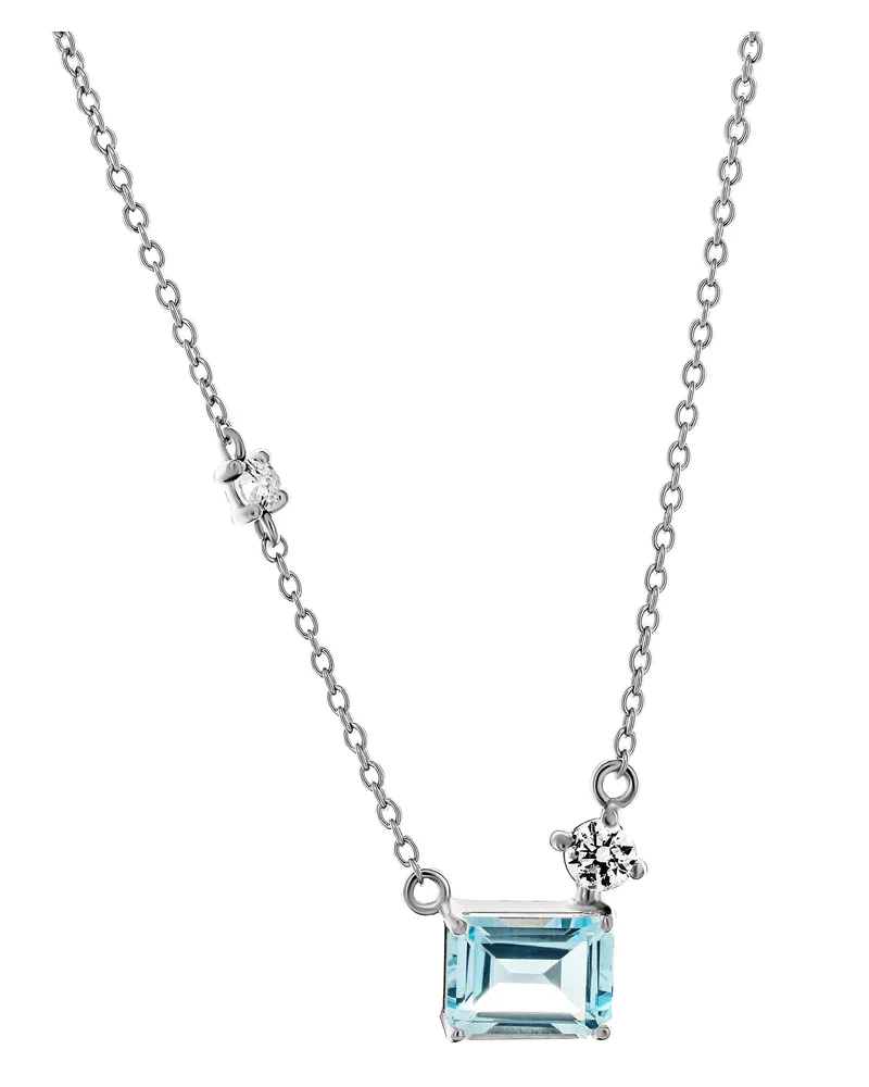 Orphelia Fira' Halskette für Damen aus 925er Sterlingsilber – Silber ZK-7571 Silber