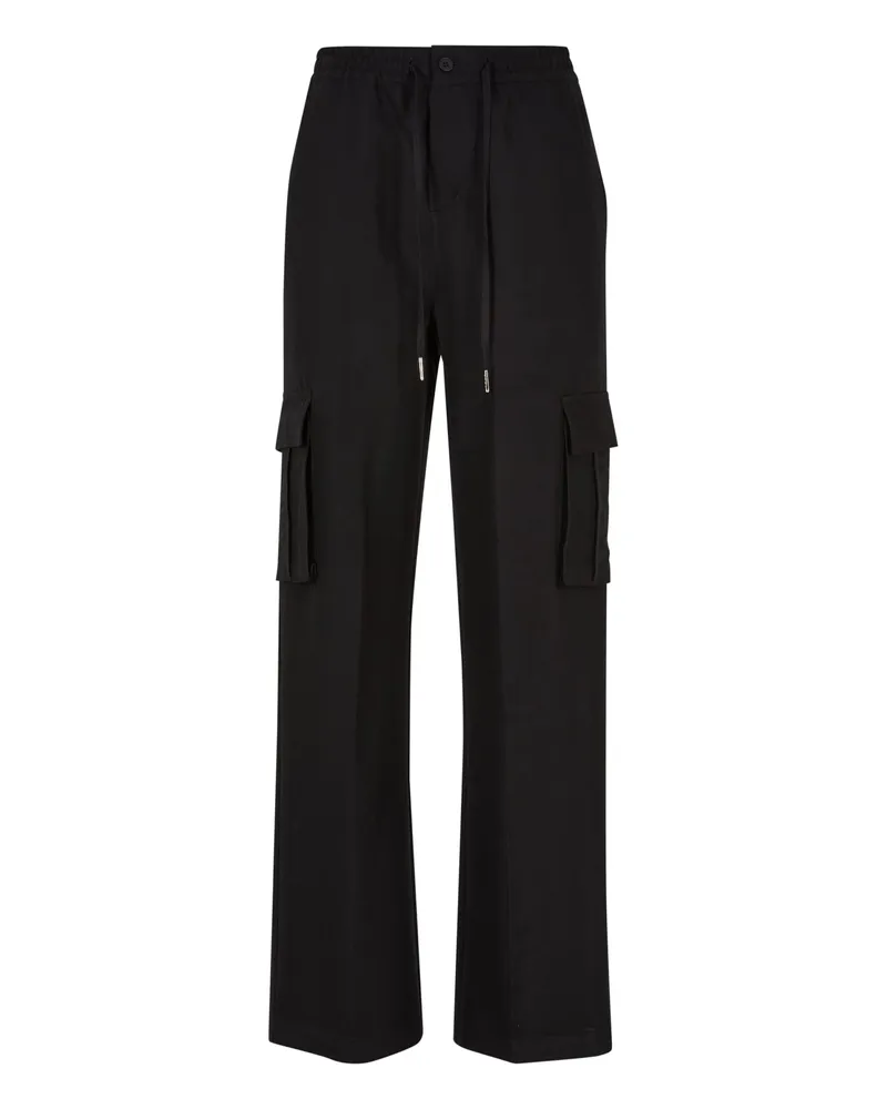 Urban Classics Cargo-Hose für Damen (Schwarz Schwarz