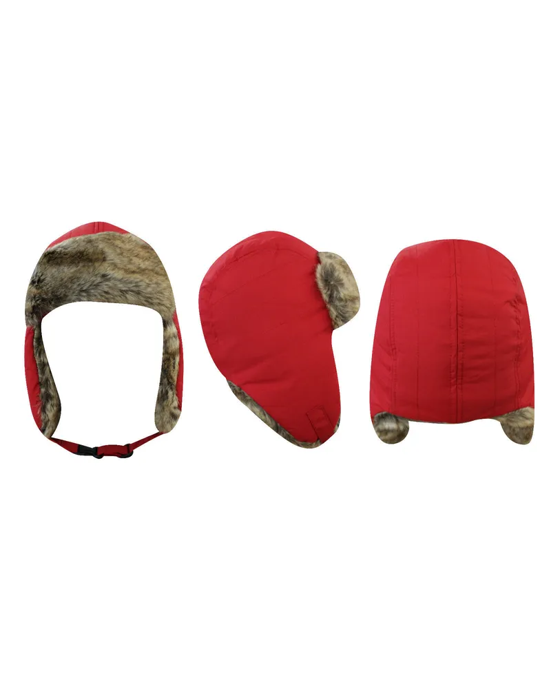 Timberland Unisex Isoliert Trapper Hat Red Winter J1825 625 A162D Rot
