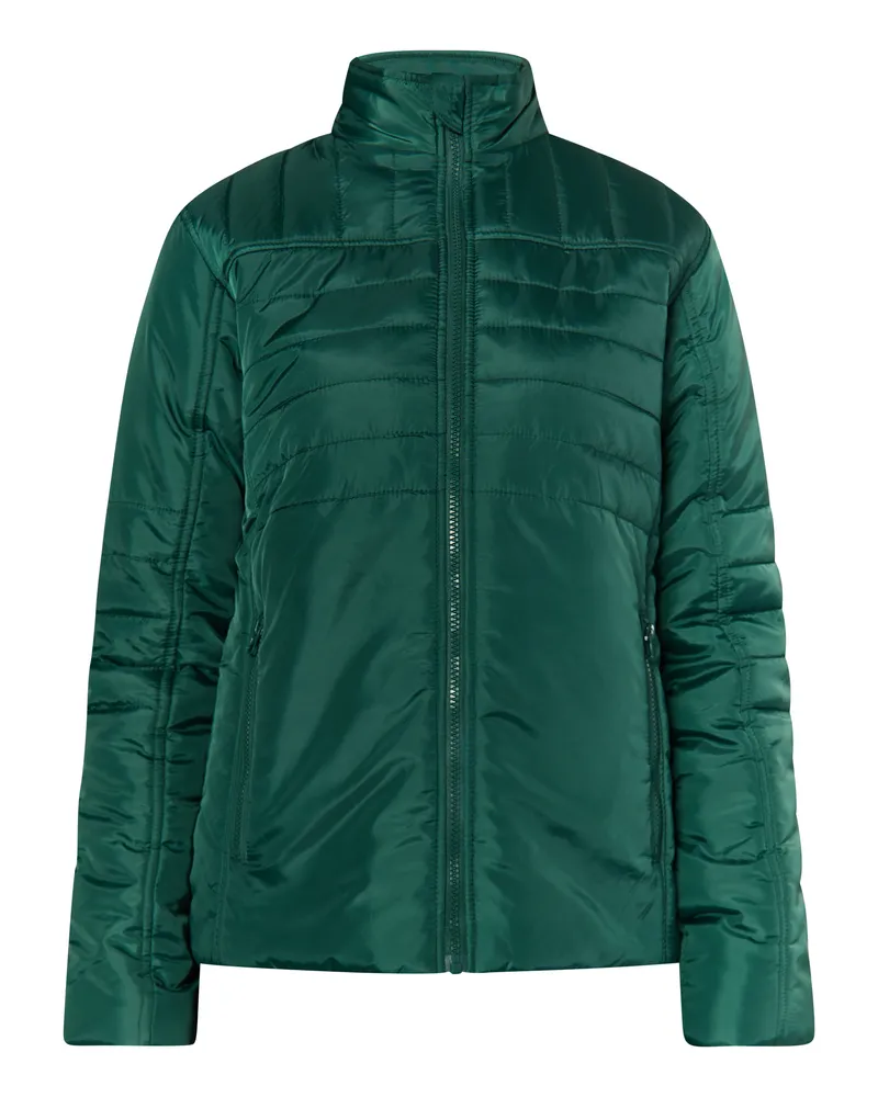 My Mo Leicht wattierte Jacke Damen dunkelgrün Dunkelgrün