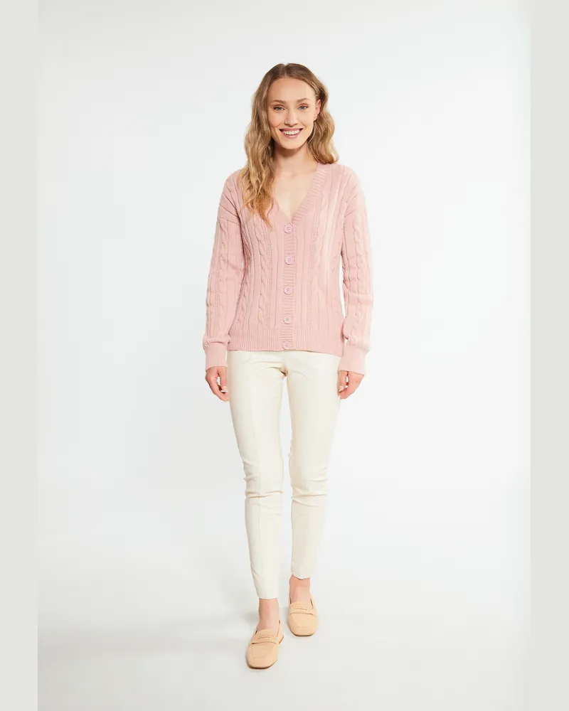 RISA Cardigan avec boutons teylon Rosa