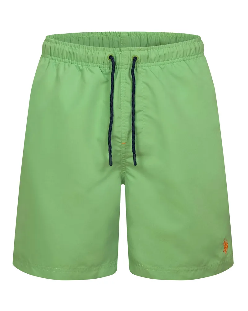 U.S. Polo Assn.  Herren-Badeshorts aus Nylon - Grün Grün