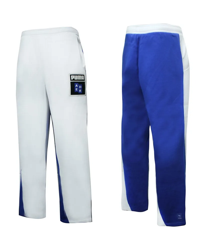 Puma X Ader Fehlerstreck Taille Bottoms Blue White Mens Trackhose 576949 02 Weiß