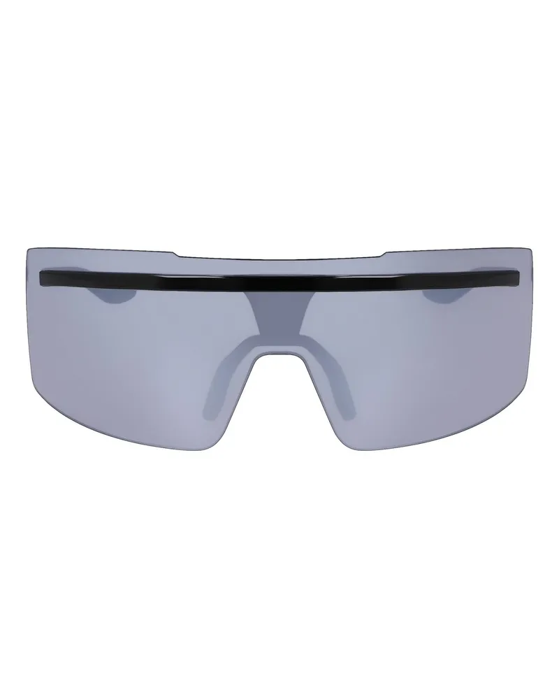 Nike Echo Shield" Sonnenbrille für Herren (Schwarz/Grauer Blitz Schwarz