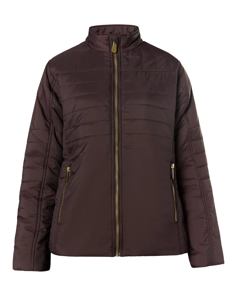 FAINA Übergangsjacke Damen braun Braun