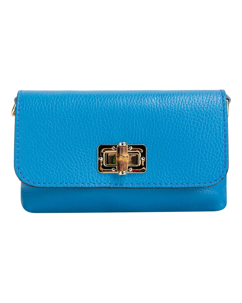 Usha Handtasche Damen Blaue Aster Blau