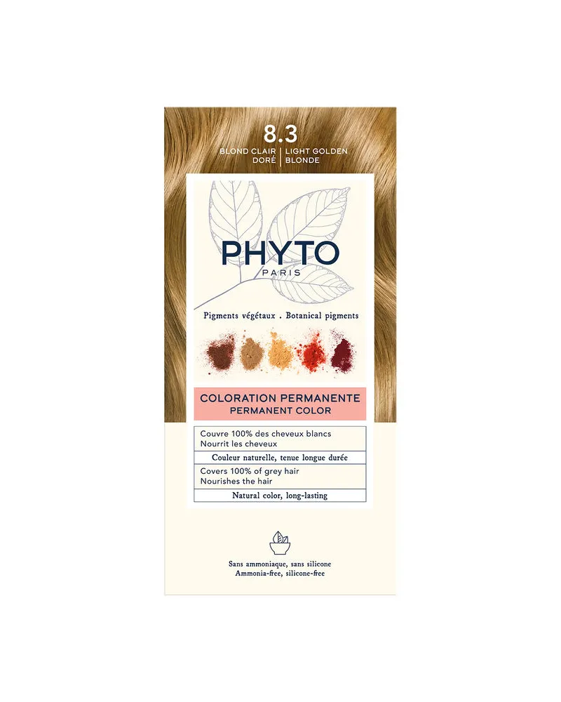 PHYTO color #8.3-helles Goldblond 