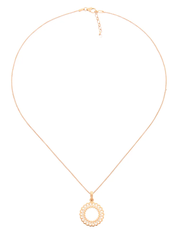 Orphelia Amada' Damen-Kette mit Anhänger aus 925er Sterlingsilber, Rosé, ZH-7075/1 Rosé